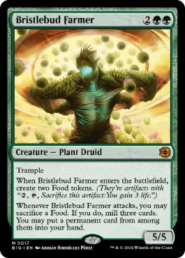 [017]【EN】逆棘芽の農家/Bristlebud Farmer【BIG】[M][緑]