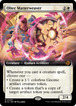 [068]【EN】【FOIL】■拡張アート■オルテカの現象織り/Oltec Matterweaver【BIG】[M][白]