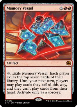 [013]【EN】【FOIL】記憶の器/Memory Vessel【BIG】[M][赤]