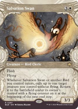 [297]【EN】■ショーケース■救済の白鳥/Salvation Swan【BLB】[R][白]