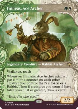 [330]【EN】■ショーケース■腕利きの射手、フィニアス/Finneas, Ace Archer【BLB】[R][多色]