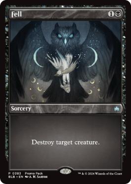 [383]【EN】【FOIL】■PROMO■討伐/Fell【BLB】[U][黒]