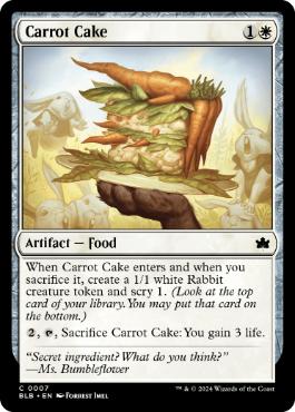[007]【EN】人参ケーキ/Carrot Cake【BLB】[C][白]