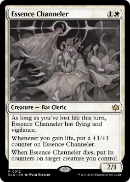 [012]【EN】本質の媒介者/Essence Channeler【BLB】[R][白]