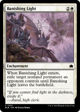 [001]【EN】【FOIL】払拭の光/Banishing Light【BLB】[C][白]