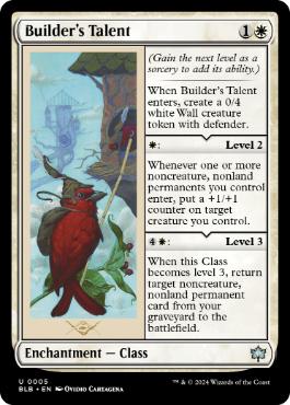 [005]【EN】【FOIL】建築家の才能/Builder's Talent【BLB】[U][白]