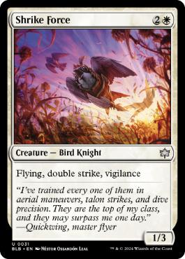 [031]【EN】【FOIL】百舌部隊/Shrike Force【BLB】[U][白]