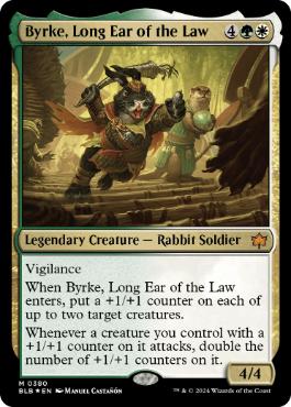 [380]【EN】【FOIL】司直の長耳、ビルケ/Byrke, Long Ear of the Law【BLB】[M][多色]