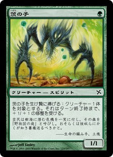 [123]【JP】【FOIL】茨の子/Child of Thorns【BOK】[C][緑]