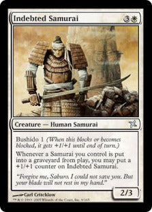 [009]【EN】【FOIL】恩義ある侍/Indebted Samurai【BOK】[U][白]