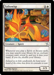 [025]【EN】【FOIL】脂火玉/Tallowisp【BOK】[U][白]