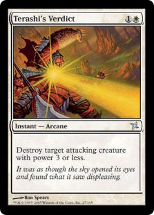 [027]【EN】【FOIL】天羅志の評決/Terashi's Verdict【BOK】[U][白]