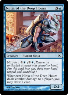 [044]【EN】【FOIL】深き刻の忍者/Ninja of the Deep Hours【BOK】[C][青]