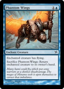 [046]【EN】【FOIL】幻影の翼/Phantom Wings【BOK】[C][青]
