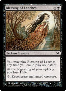 [062]【EN】【FOIL】ヒルの祝福/Blessing of Leeches【BOK】[C][黒]