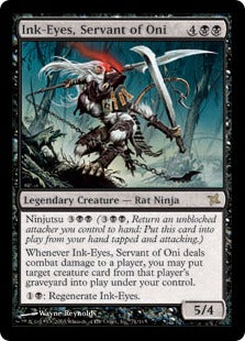[071]【EN】【FOIL】鬼の下僕、墨目/Ink-Eyes, Servant of Oni【BOK】[R][黒]