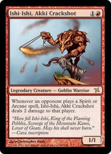 [110]【EN】悪忌の撃ち手、イシイシ/Ishi-Ishi, Akki Crackshot【BOK】[R][赤]