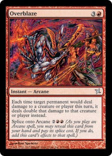 [114]【EN】【FOIL】猛火煽り/Overblaze【BOK】[U][赤]