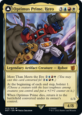 [013]【EN】【FOIL】英雄、オプティマスプライム/Optimus Prime, Hero【BOT】[M][多色]