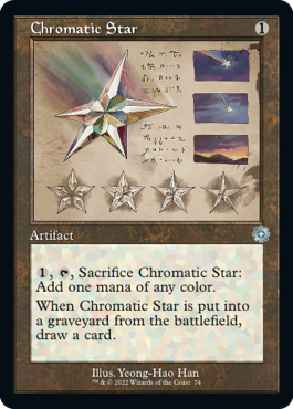 [074]【EN】■設計図■彩色の星/Chromatic Star【BRR】[U][茶]