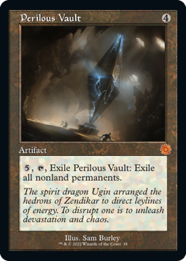[038]【EN】■旧枠■危険な櫃/Perilous Vault【BRR】[M][茶]