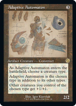 [064]【EN】【FOIL】■設計図■順応する自動機械/Adaptive Automaton【BRR】[R][茶]