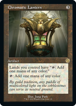 [010]【EN】【FOIL】■旧枠■彩色の灯籠/Chromatic Lantern【BRR】[R][茶]