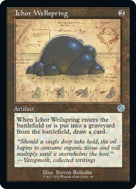 [084]【EN】【FOIL】■設計図■胆液の水源/Ichor Wellspring【BRR】[U][茶]