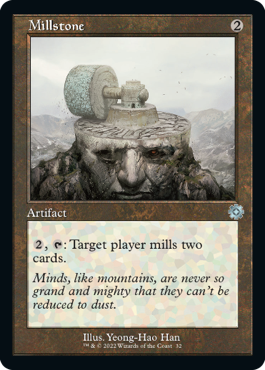 [032]【EN】【FOIL】■旧枠■石臼/Millstone【BRR】[U][茶]