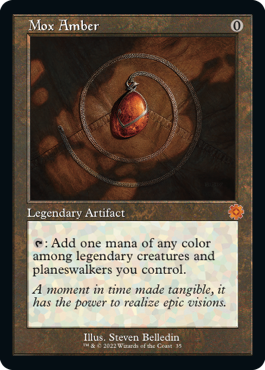 [035]【EN】【FOIL】■旧枠■モックス・アンバー/Mox Amber【BRR】[M][茶]