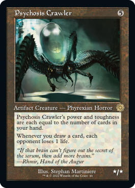 [044]【EN】【FOIL】■旧枠■精神の病を這うもの/Psychosis Crawler【BRR】[R][茶]