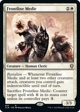 [693]【EN】前線の衛生兵/Frontline Medic【CLB】[R][白]