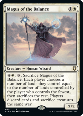 [699]【EN】天秤の大魔術師/Magus of the Balance【CLB】[R][白]