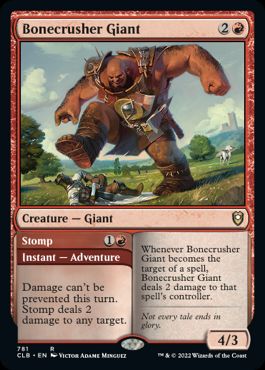 [781]【EN】砕骨の巨人/Bonecrusher Giant【CLB】[R][赤]