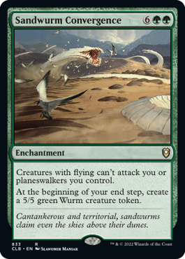 [833]【EN】サンドワームの収斂/Sandwurm Convergence【CLB】[R][緑]