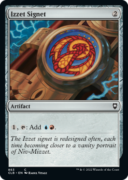 [863]【EN】イゼットの印鑑/Izzet Signet【CLB】[C][茶]