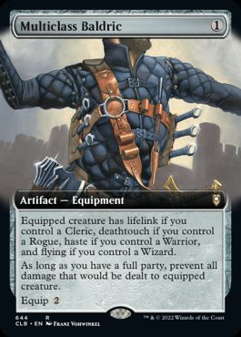 [644]【EN】■拡張アート■マルチクラスの飾り帯/Multiclass Baldric【CLB】[R][茶]