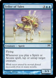 [095]【EN】【FOIL】伝承の語り部/Teller of Tales【CHK】[C][青]