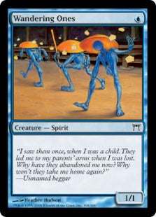 [100]【EN】【FOIL】さまようもの/Wandering Ones【CHK】[C][青]