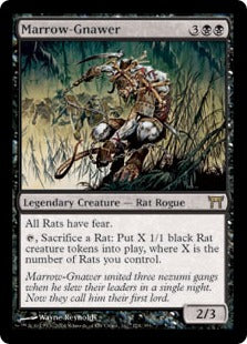 [124]【EN】【FOIL】骨齧り/Marrow-Gnawer【CHK】[R][黒]