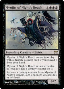 [126]【EN】【FOIL】夜陰明神/Myojin of Night's Reach【CHK】[R][黒]