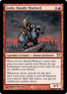 [169]【EN】【FOIL】山賊の頭、伍堂/Godo, Bandit Warlord【CHK】[R][赤]