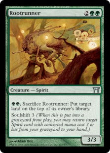 [237]【EN】【FOIL】根走り/Rootrunner【CHK】[U][緑]