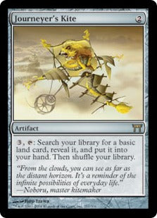 [257]【EN】【FOIL】旅行者の凧/Journeyer's Kite【CHK】[R][茶]