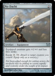 [264]【EN】【FOIL】野太刀/No-Dachi【CHK】[U][茶]