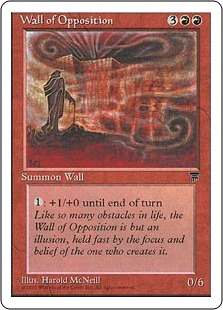 [056]【JP】対峙の壁/Wall of Opposition【CHRBB】[U][赤]