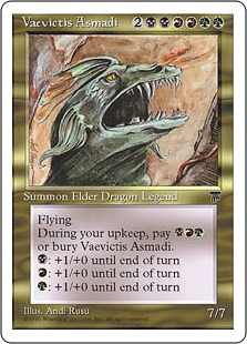 [089]【JP】暴虐の覇王アスマディ/Vaevictis Asmadi【CHRBB】[R][多色]