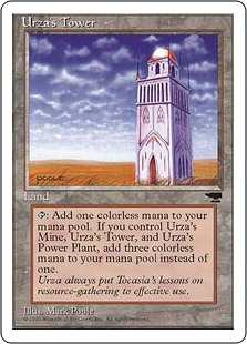 [124]【JP】ウルザの塔/Urza's Tower【CHRBB】[U][土地]