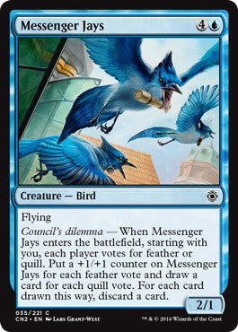 [035]【EN】伝書カケス/Messenger Jays【CN2】[C][青]