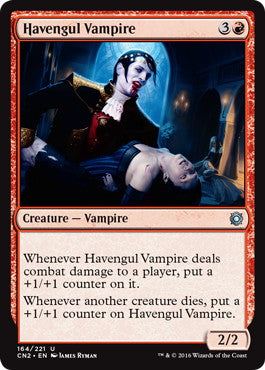 [164]【EN】ヘイヴングルの吸血鬼/Havengul Vampire【CN2】[U][赤]